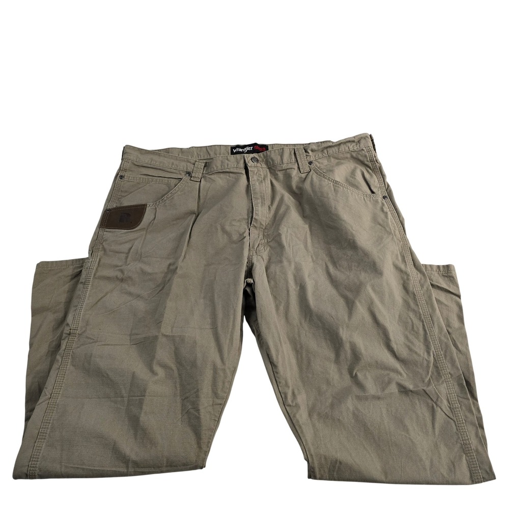 Wrangler‎ Riggs Workwear Men's Khaki Carpenter Work Pants 42x30